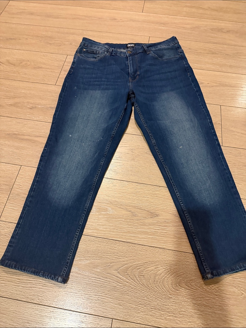DKNY DUANE Straight Fit Men's Straight Fit Jeans Waist 36x30 in Blue